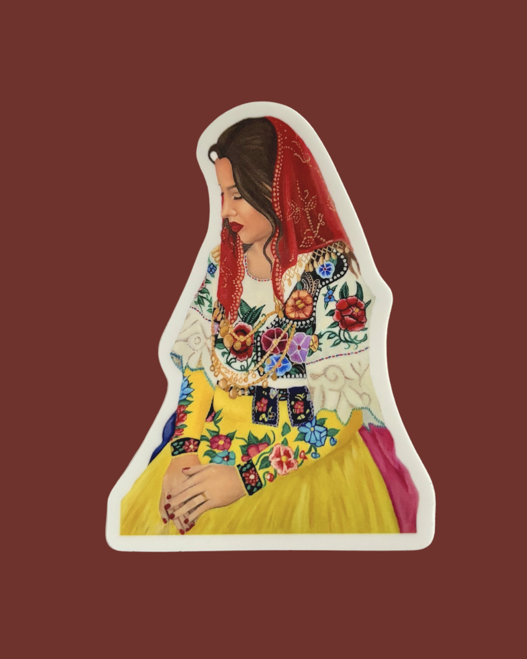 Nusja e Tropjes sticker