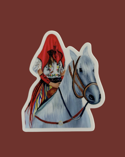 Mrs Rugova sticker