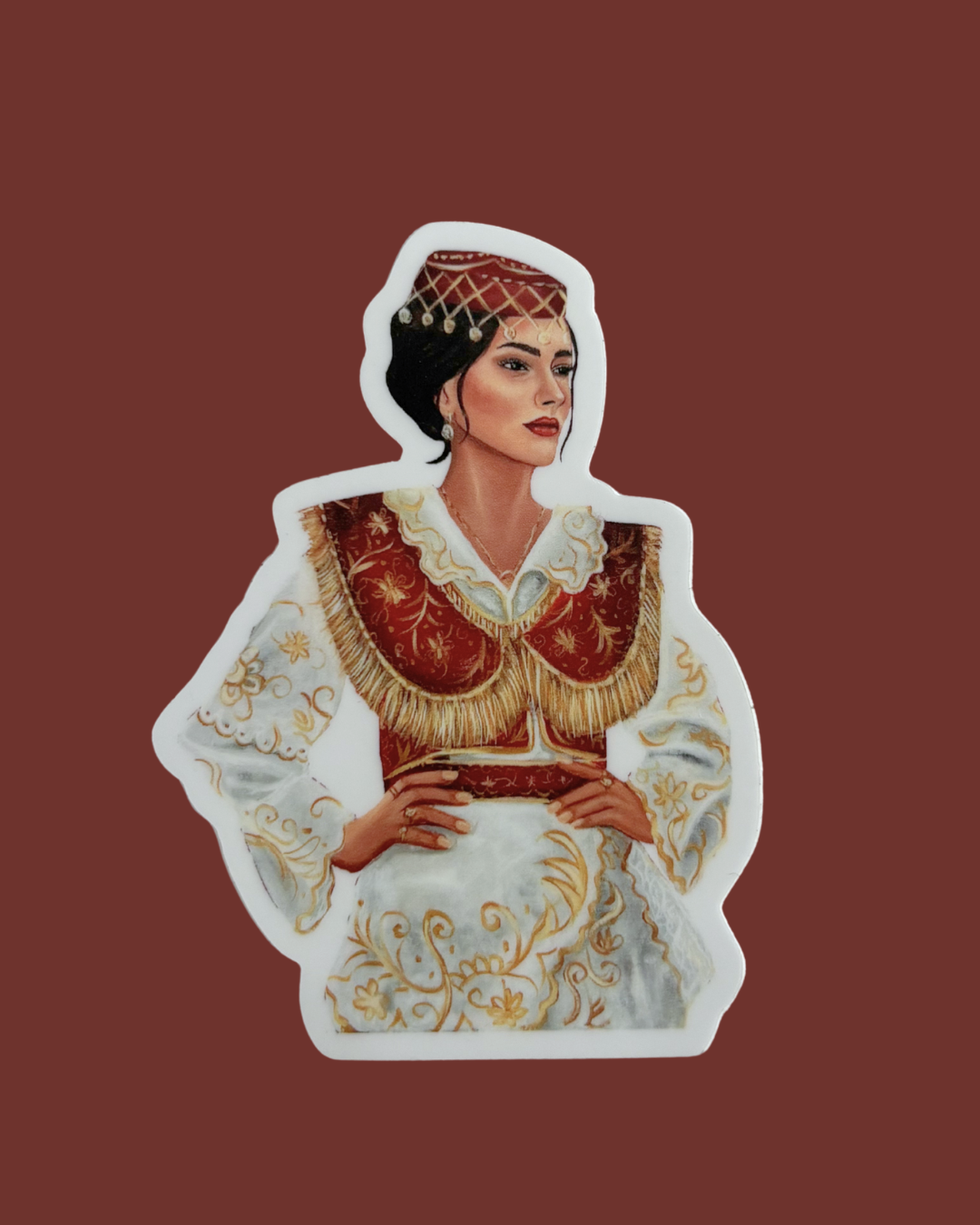 Nusja Tiranse Sticker