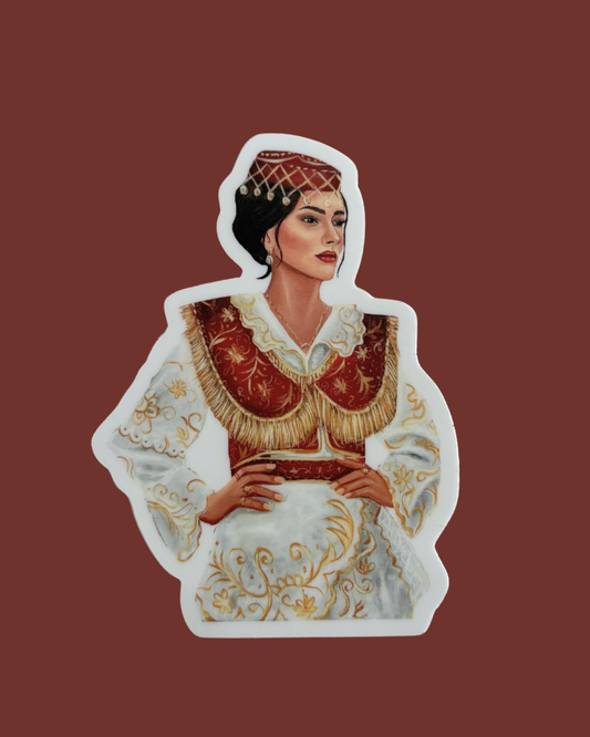 Nusja Tiranse Sticker