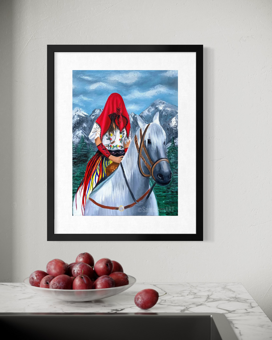 Mrs Rugova print