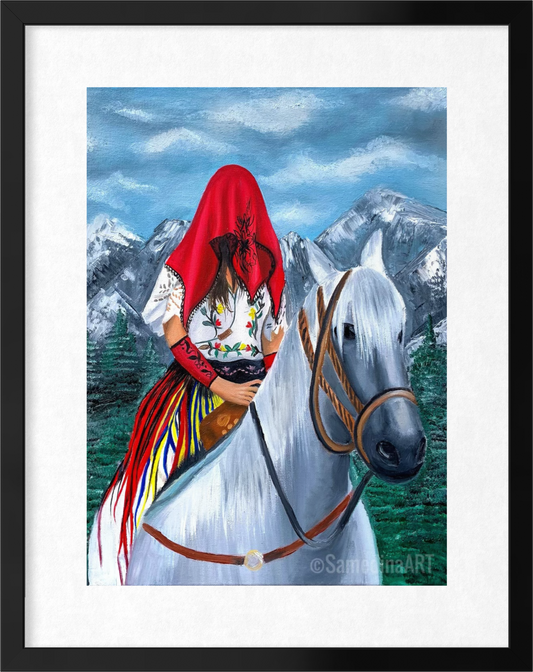 Mrs Rugova print