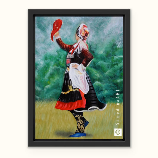 Limited edition Xhubleta canvas print